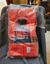 KENT BUOYANT LIFE VEST TYPE II PFD ADULTS OVER 90 LBS