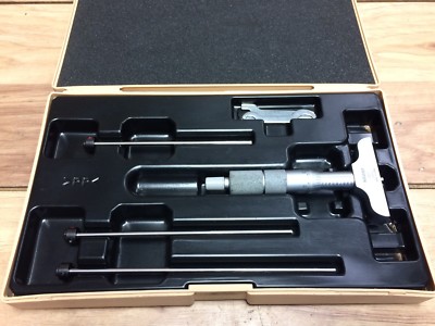 MITUTOYO 0 - 4 '' DEPTH MICROMETER .001 '' NO. 129