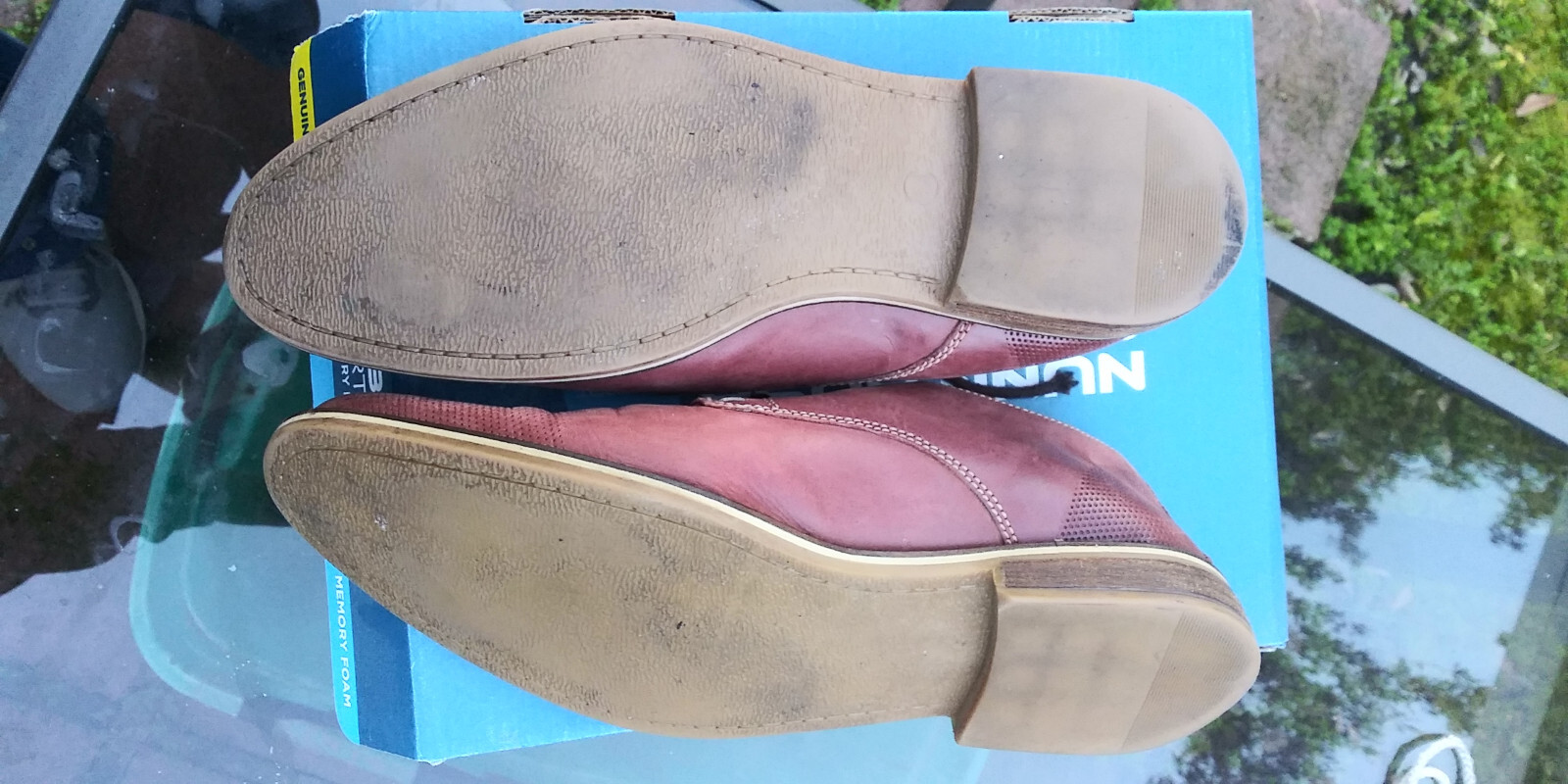 SAOLA Scarpe Oxford Alfani Chadwick Traforate Pelle Borgogna Uomo Tg 9 5 M