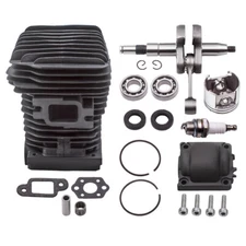Crankshaft Cylinder Piston Engine Pan Kit For Stihl 025 MS250 MS230 023 Chainsaw