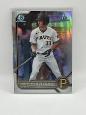 2022 Bowman Draft - Chrome Refractor #BDC-157 Tres Gonzalez (RC)