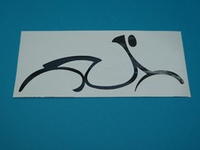 Vespa Roller Dekor Aufkleber Design Logo Schwarz