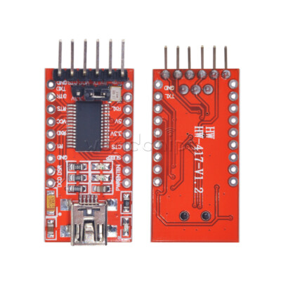 Mini FT232RL FTDI Adapter Module USB zu TTL Serial für 3.3V 5V für Arduino PRO