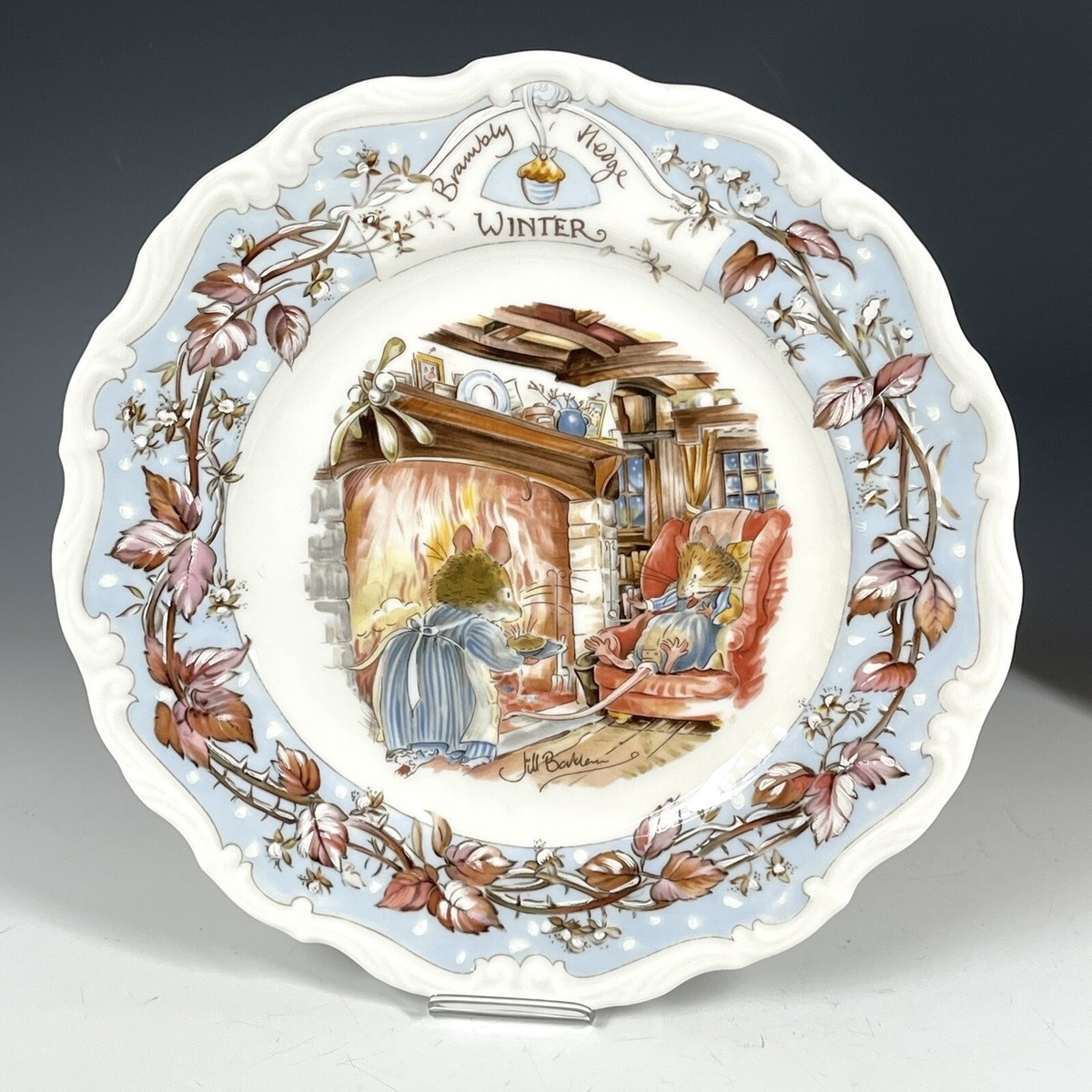 Royal Doulton Brambley Hedge 皿 4枚セット