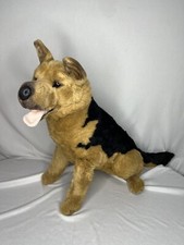 German Shepherd Dog Plush Large Realistic Stuffed Animal 28" E J Classic Prima