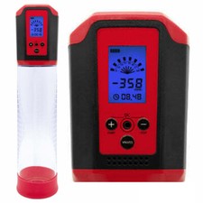 8 Level Electric LCD Vacuum Penis Pump for ED Male Enhancement Erectile Enlarger