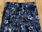 JOE FRESH Girl’s CROPPED Pants Cargo-Style~Size 7~100% Cotton BLACK/White Floral — photo 7