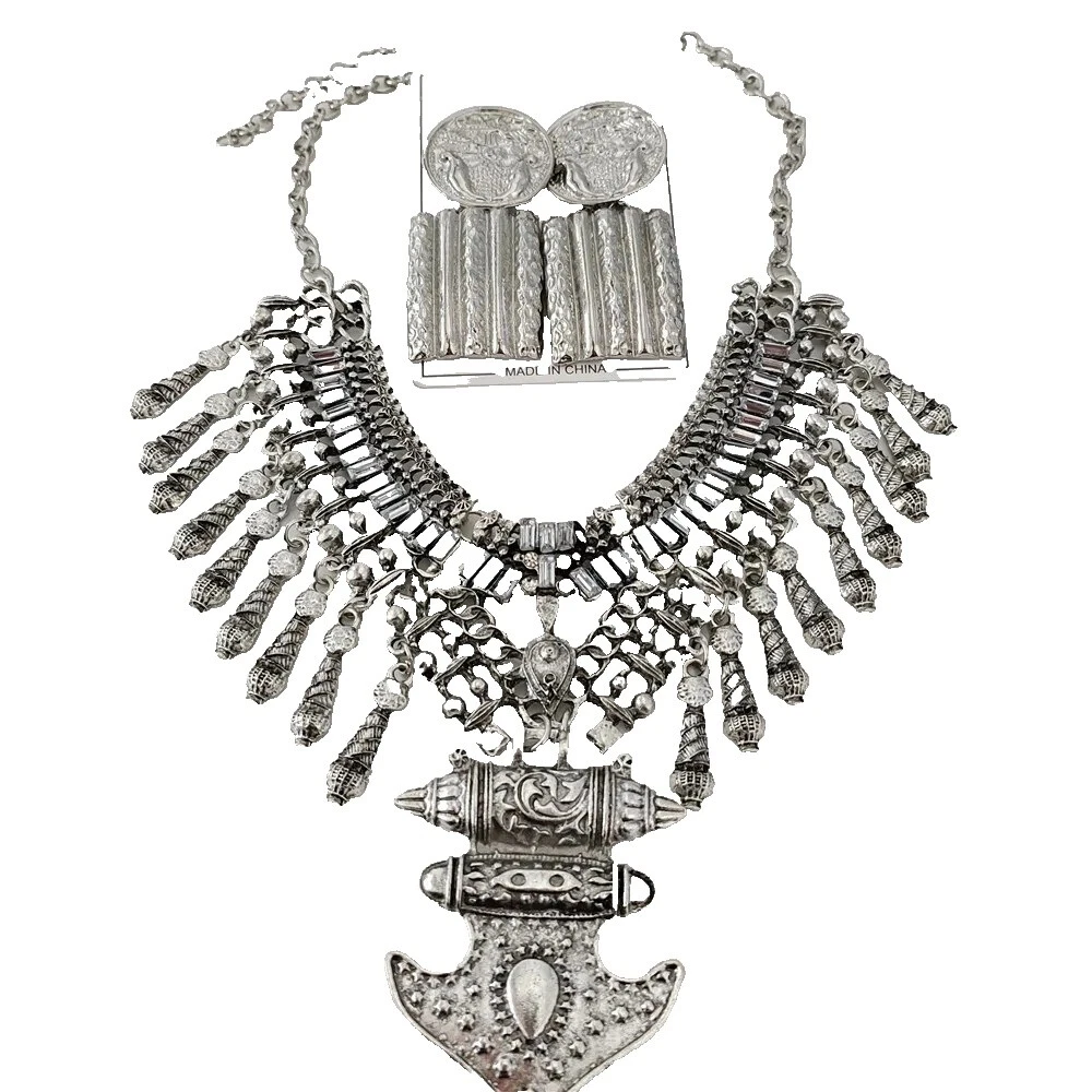 Collar Bohemio Acero inoxidable Moda Collares y Colgantes