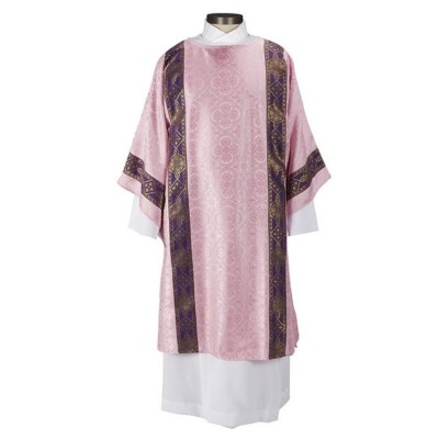 Dalmatic Deacon Avignon Collection Dalmatic Clergy Rose Vestment New