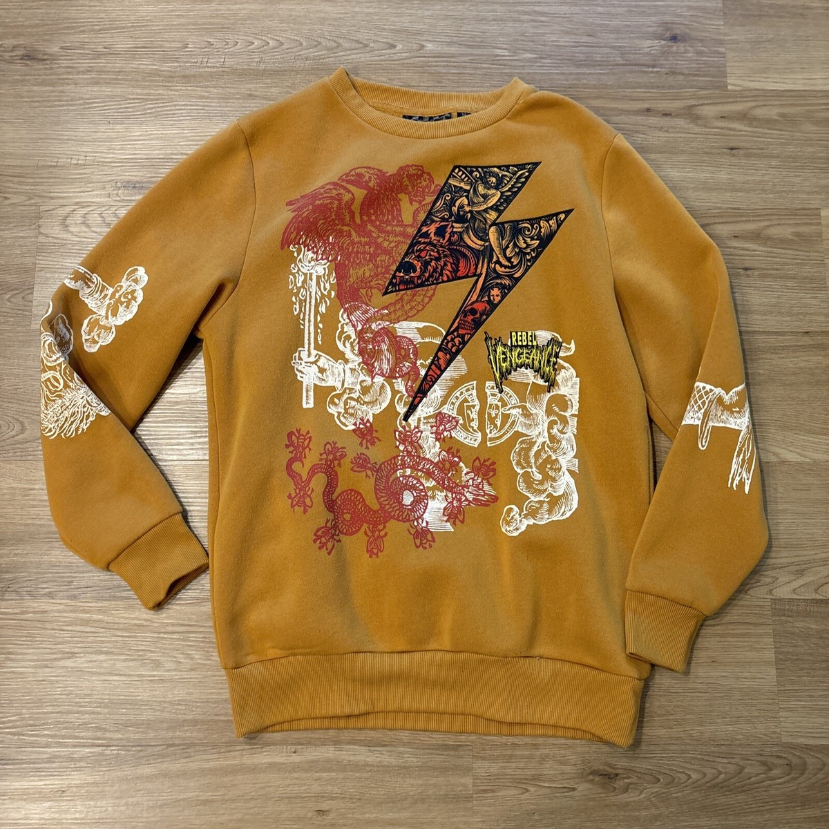 Rebel Vengeance Sweater Size Medium | eBay