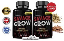 Savage Grow Men s Health Supplement 1484mg 12...