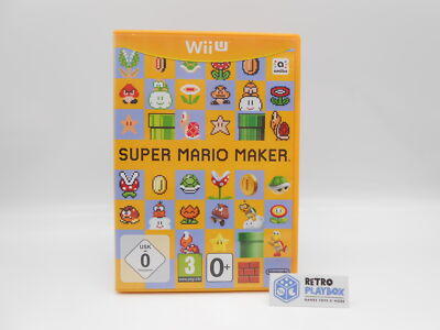 Nintendo Wii U Super Mario Maker Pal 2015 Zustand: Akzeptabel /R9F5