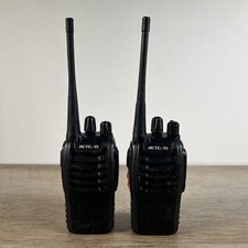  2 Rectvis Two Way 16 Channel Radio Walkie Talkies Model H777 Tested Working