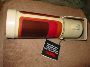 Vintage - THERMOS #2648 BAR TENDER : 2 Liter Pump Server w/Box & Instructions
