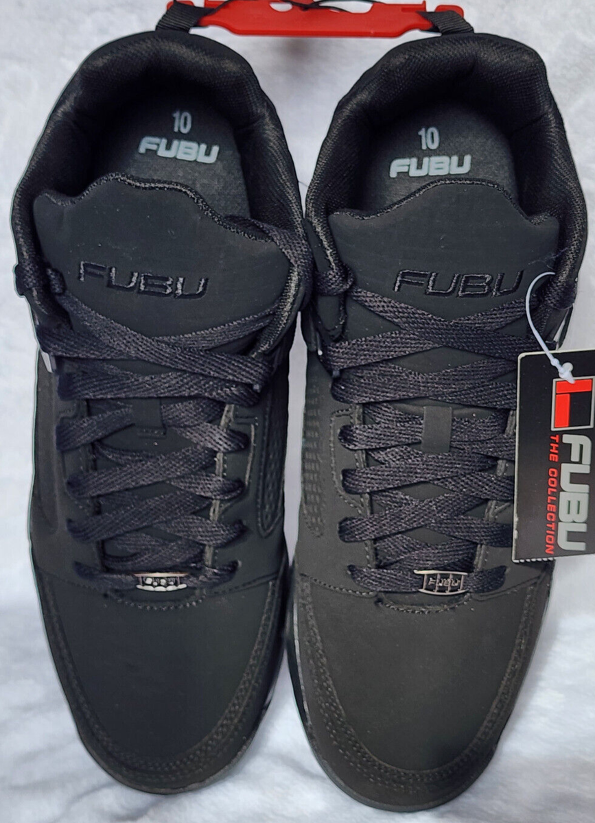 FUBU Men's Knight Basketball High-Top Sneakers Black Size 10 FUBU Men's Knight Basketball High-Top Sneakers Black Size 10