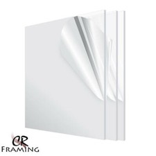 CR Framing, Pack Of 10 4" x 6" Acrylic Plexiglass Picture Plexi .098 1/8"