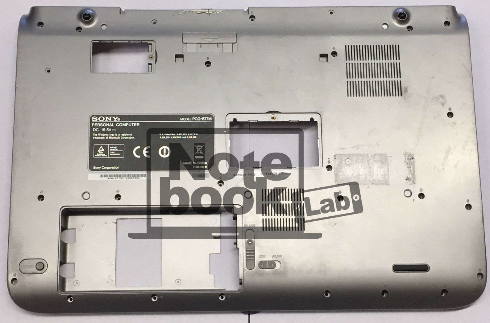 Cover Bottom Case Base Chassis Scocca Inferiore 4-682-561 SONY VAIO PCG-8T1M