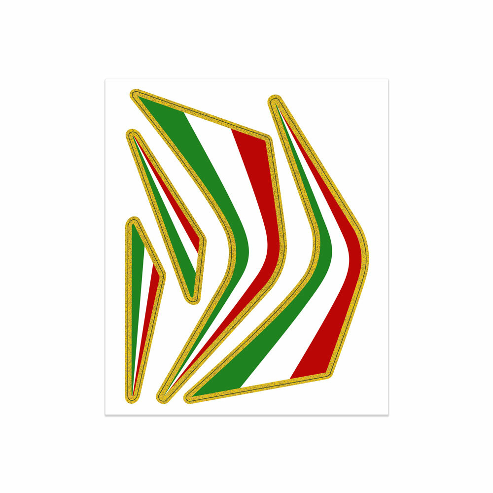 Adesivi tricolore per cupolino - Ducati Streetfighter 848 / 1098