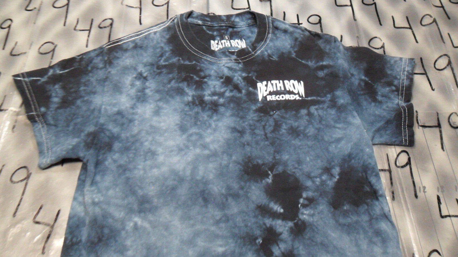 FILA Maglietta Small Death Row Records Tye Dye