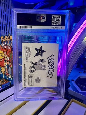 Pokémon 2001 Topps Nintendo Merlin 3 Lugia Prism Holo PSA 2 RARE