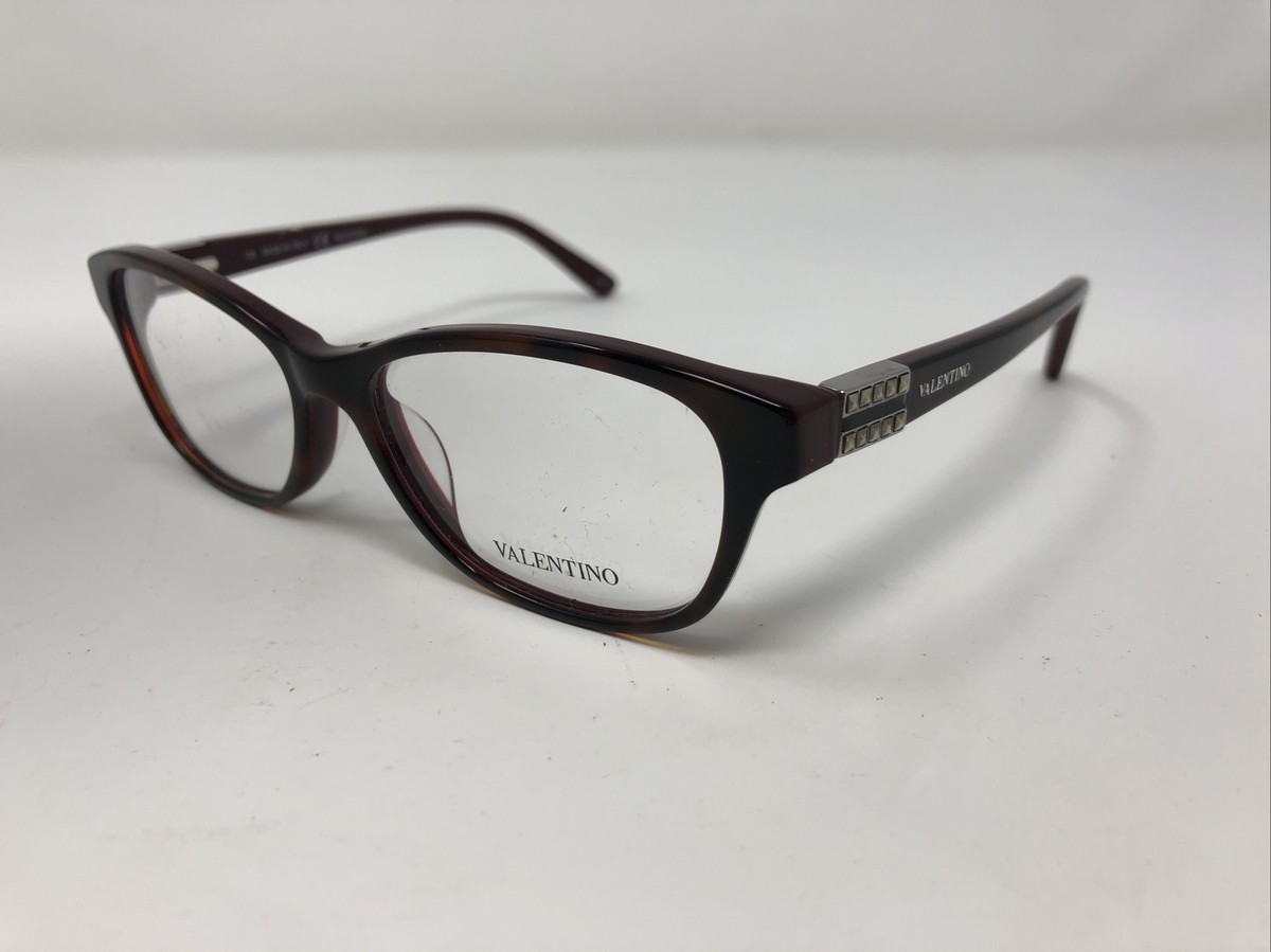 Valentino Eyeglasses Frames V2624 231 Dark Red 51-15-135