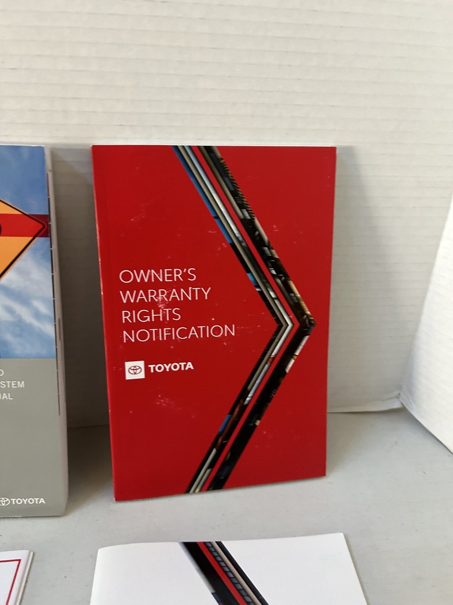 2021 TOYOTA TACOMA OWNERS MANUAL SET WITH NAVIGATION GUIDE OEM | eBay