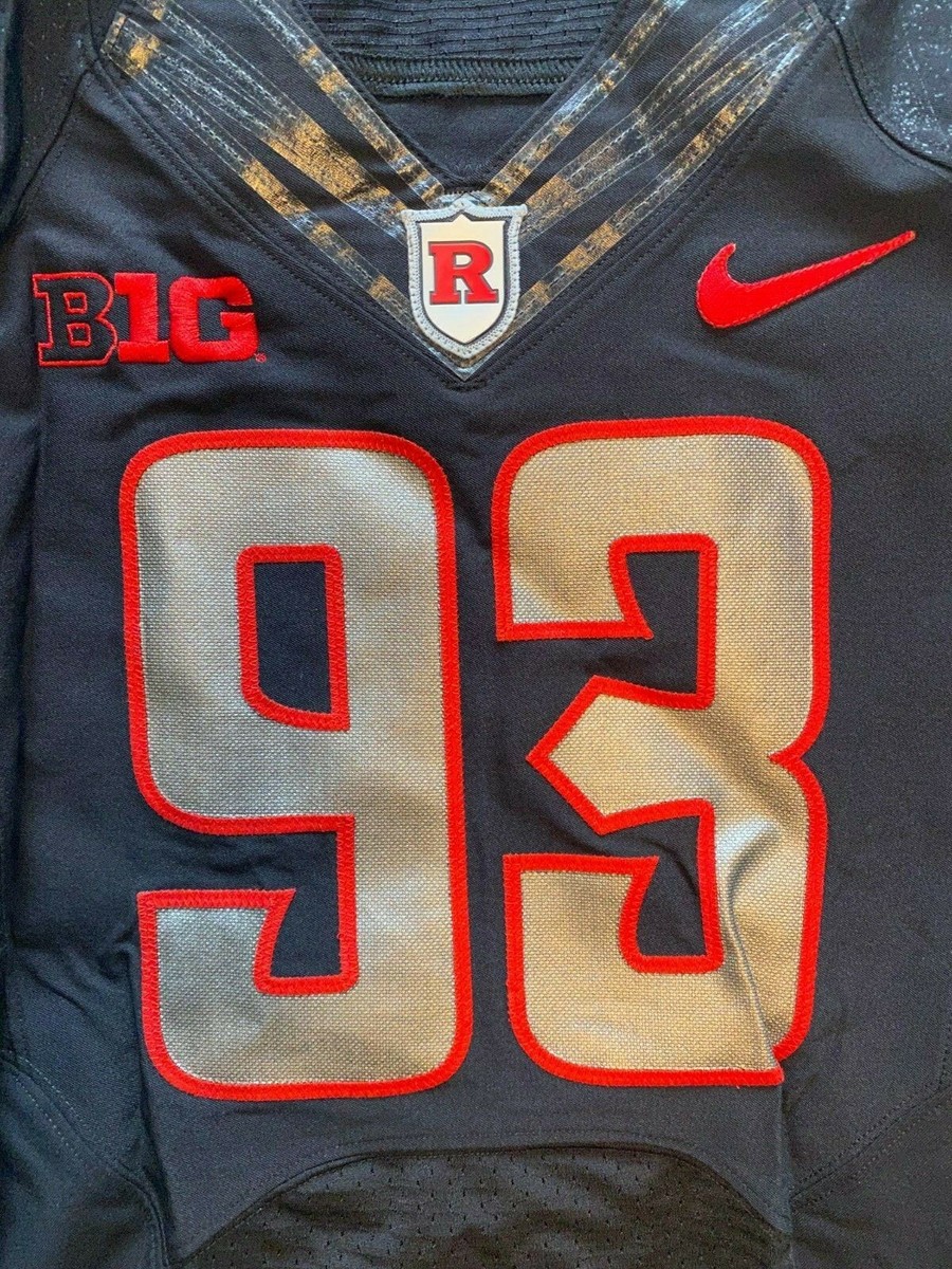 Rutgers Football Game Worn Issued Nike Jersey Big Ten NCAA  Size 36