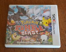 2011 NINTENDO 3DS POKEMON RUMBLE BLAST TESTED & WORKING AUTHENTIC
