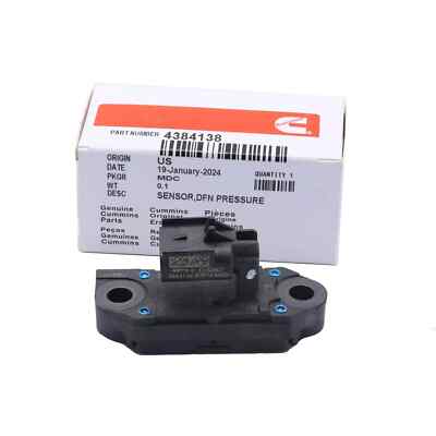 OEM Genuine Cummins Differential Pressure Sensor 4384138 ISB ISX ENGINES 4307166