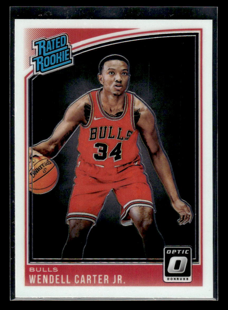 2018 Donruss Optic #170 Wendell Carter Jr. Rated Rookie  Chicago Bulls