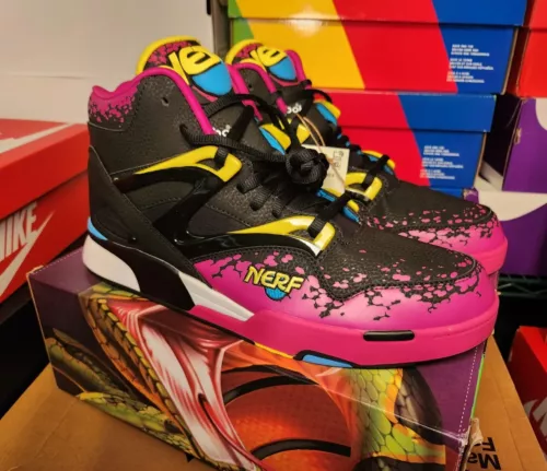Reebok Pump Omni Zone 2 "NERF" Black - GY8069 Men's Shoes Size 11
