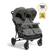 Double Stroller Joie Signature Estrella Twin Folding Pushchair Evergreen