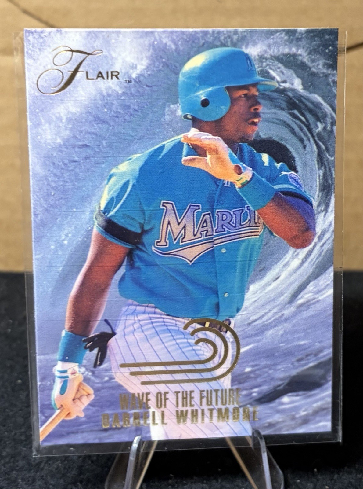 Nigel Wilson - 1993 Flair Wave of the Future #20 - Florida Marlins
