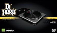 DJ Hero Stand-Alone Turntable For Xbox 360 Very Good 2E