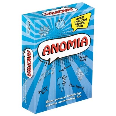 Anomia Kartenspiel - Das Spiel, bei dem Allgemeinwissen ungewöhnlich zum Spaß wird!