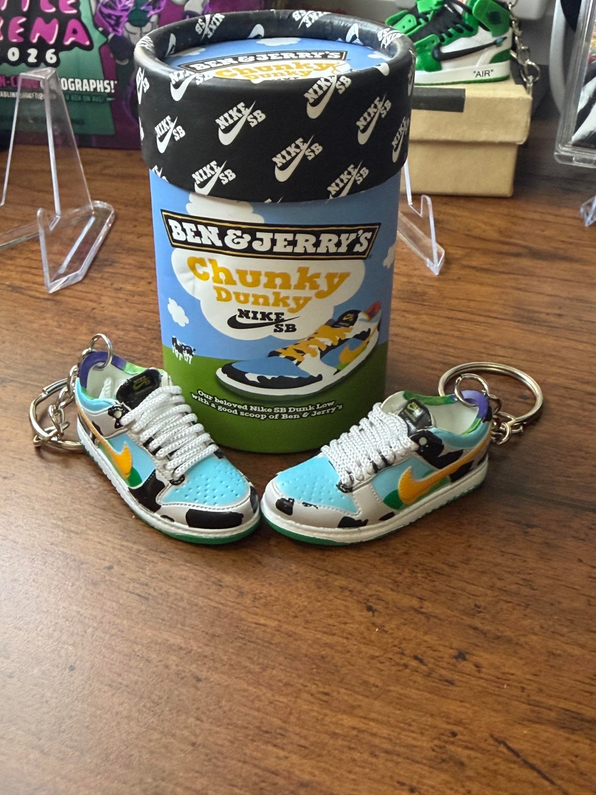 Nike Chunky Dunk mini keychain and box | eBay