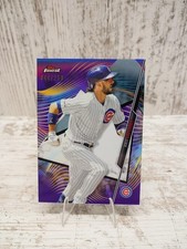 2020 Topps Finest Kris Bryant #10 Purple Refractor 44/250 Chicago Cubs