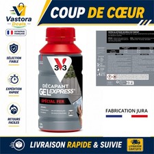 V33 Décapant Gel Express® Spécial Fer 0,5L Antirouille