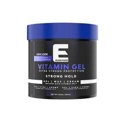 Maximum Protection Hair Gel Strong Hold Thickening Flake Free 16.9 Ounce