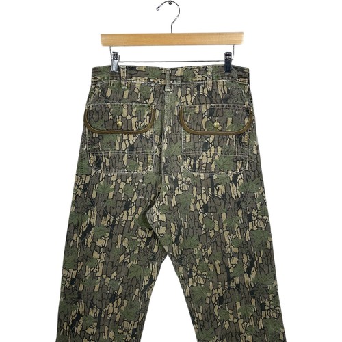 Vintage Carhartt Tree Bark Camo Double Knee Pants 80s 34x32 - Picture 6 of 6