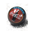 Vintage Always Coca Cola 1" Marble Red And Black Collectible