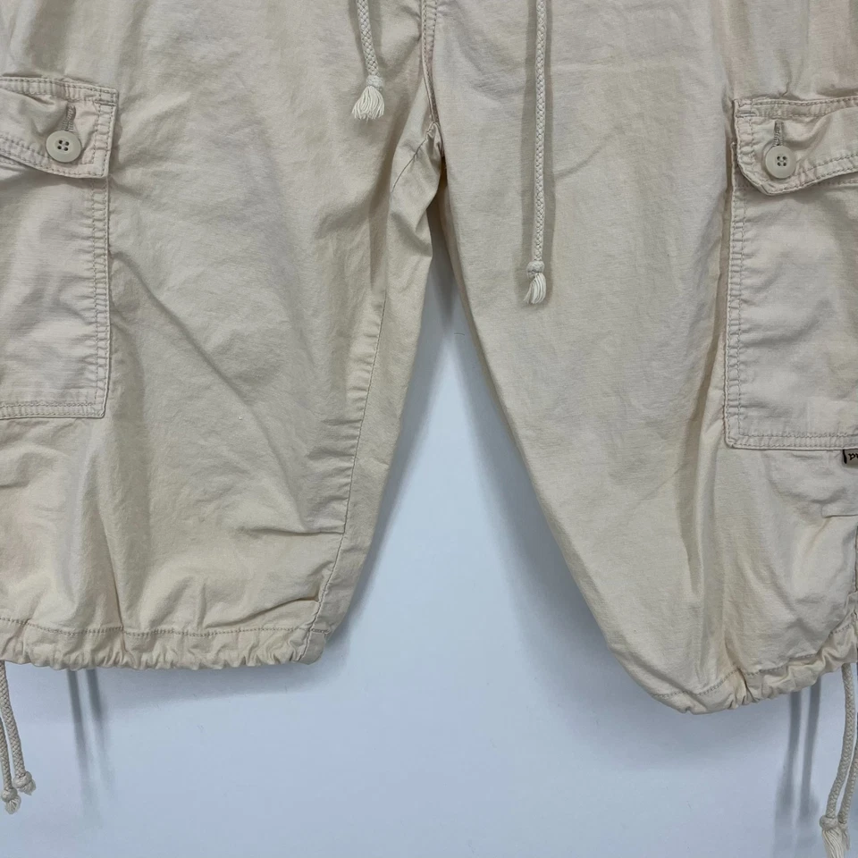 Pantalones Cortos PrAna Cargo Para Mujer XL Beige De Colección Años 90 Exterior Algodón Bermudas Foto 3 de 4