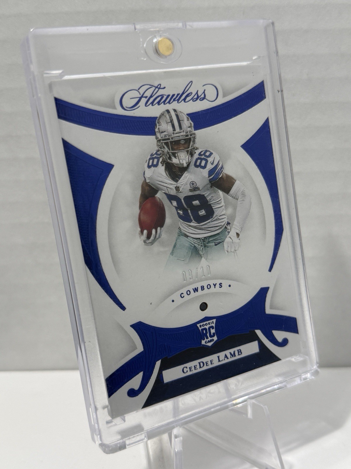 CeeDee Lamb Panini Flawless #107 Sapphire