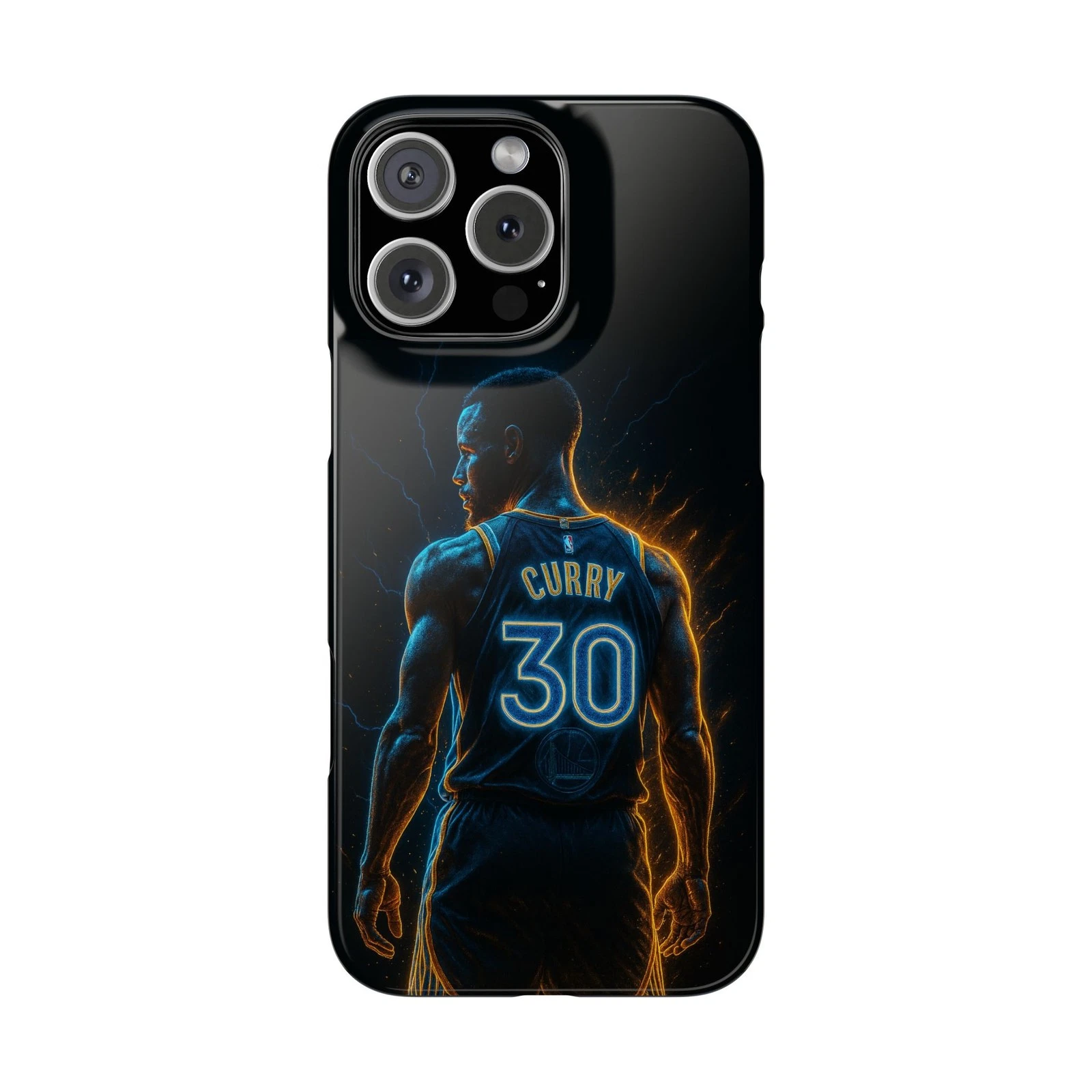 Stephen Curry Basketball iPhone Case, NBA Mobile Cover, Golden State Warriors