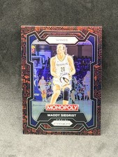 2024 Panini Prizm Monopoly WNBA - Maddy Siegrist #59 Classic Icons Red Prizm