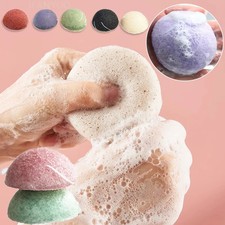Konjac Sponge Facial Pore Wash Cleaning Tool Multiple Colors Pore Cleanser AU
