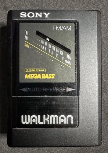 Sony Walkman Radio Cassette WM-AF604/BF604 Vintage **Radio Works, Tape Doesn't**