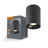 Deckenstrahler VIDEX-GU10-VL-SPF14A-B Aufbauleuchte Aufbauspot