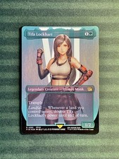 Tifa Lockhart Borderless Foil R 0391 Final Fantasy FIN MTG NM+
