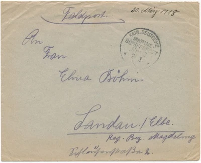 Feldpostbrief mit MSP Stempel Nr. 93 - Bild 1 von 2
